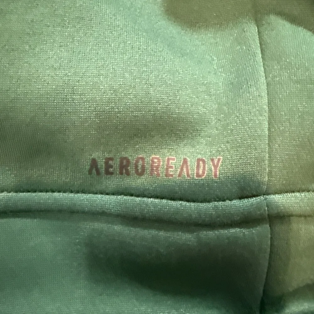 Adidas Green 5XL Full Zip Hoodie